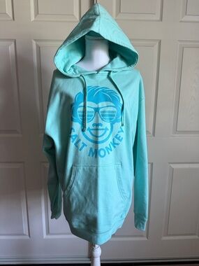 Mint Green Hoodie Sweatshirt for Men